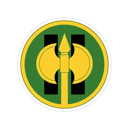 11th Military Police Brigade (U.S. Army) Transparent STICKER Die-Cut Vinyl Decal 6 Inch - The Sticker Space