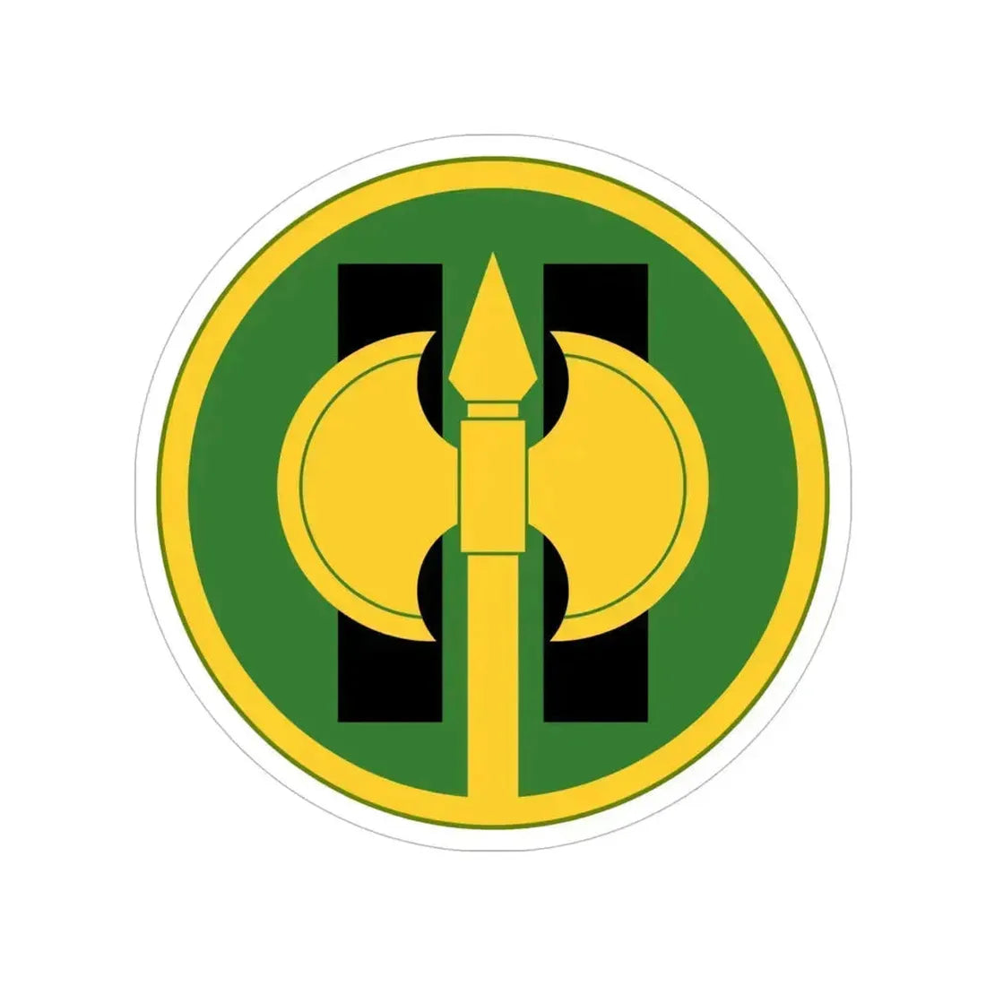 11th Military Police Brigade (U.S. Army) Transparent STICKER Die-Cut Vinyl Decal 6 Inch - The Sticker Space