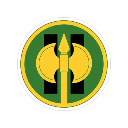 11th Military Police Brigade (U.S. Army) Transparent STICKER Die-Cut Vinyl Decal - The Sticker Space