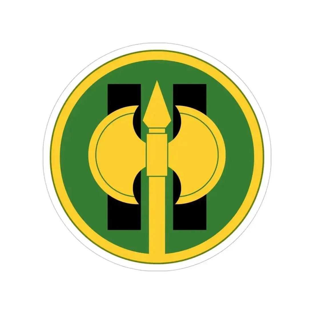 11th Military Police Brigade (U.S. Army) Transparent STICKER Die-Cut Vinyl Decal - The Sticker Space