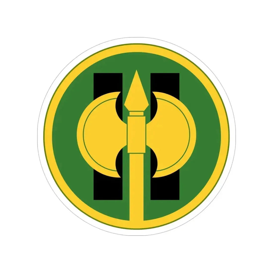 11th Military Police Brigade (U.S. Army) Transparent STICKER Die-Cut Vinyl Decal - The Sticker Space