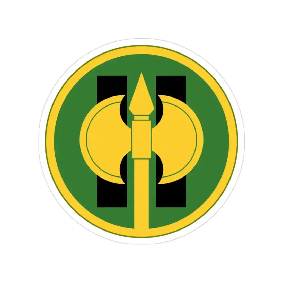 11th Military Police Brigade (U.S. Army) Transparent STICKER Die-Cut Vinyl Decal - The Sticker Space