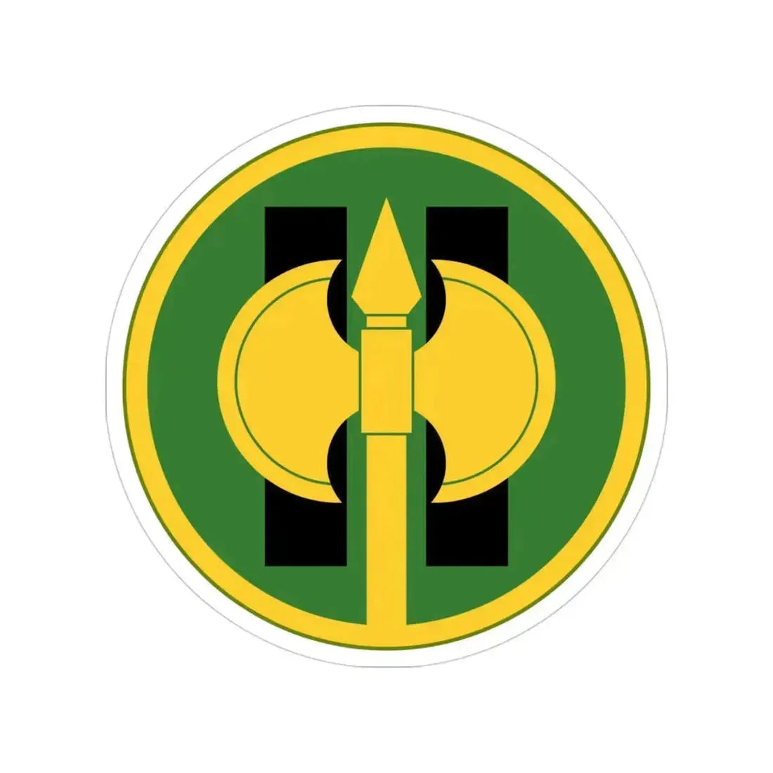 11th Military Police Brigade (U.S. Army) Transparent STICKER Die-Cut Vinyl Decal - The Sticker Space