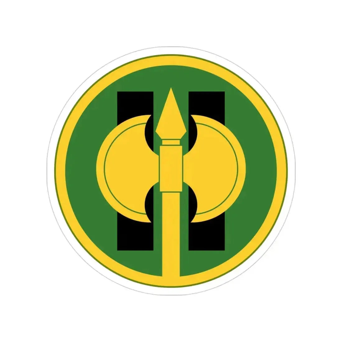 11th Military Police Brigade (U.S. Army) Transparent STICKER Die-Cut Vinyl Decal - The Sticker Space