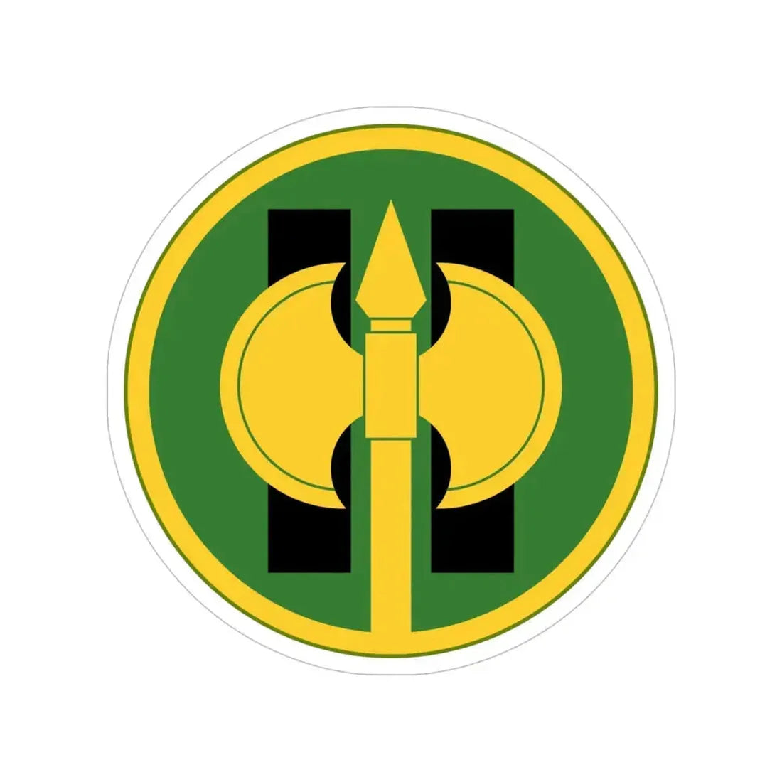11th Military Police Brigade (U.S. Army) Transparent STICKER Die-Cut Vinyl Decal - The Sticker Space