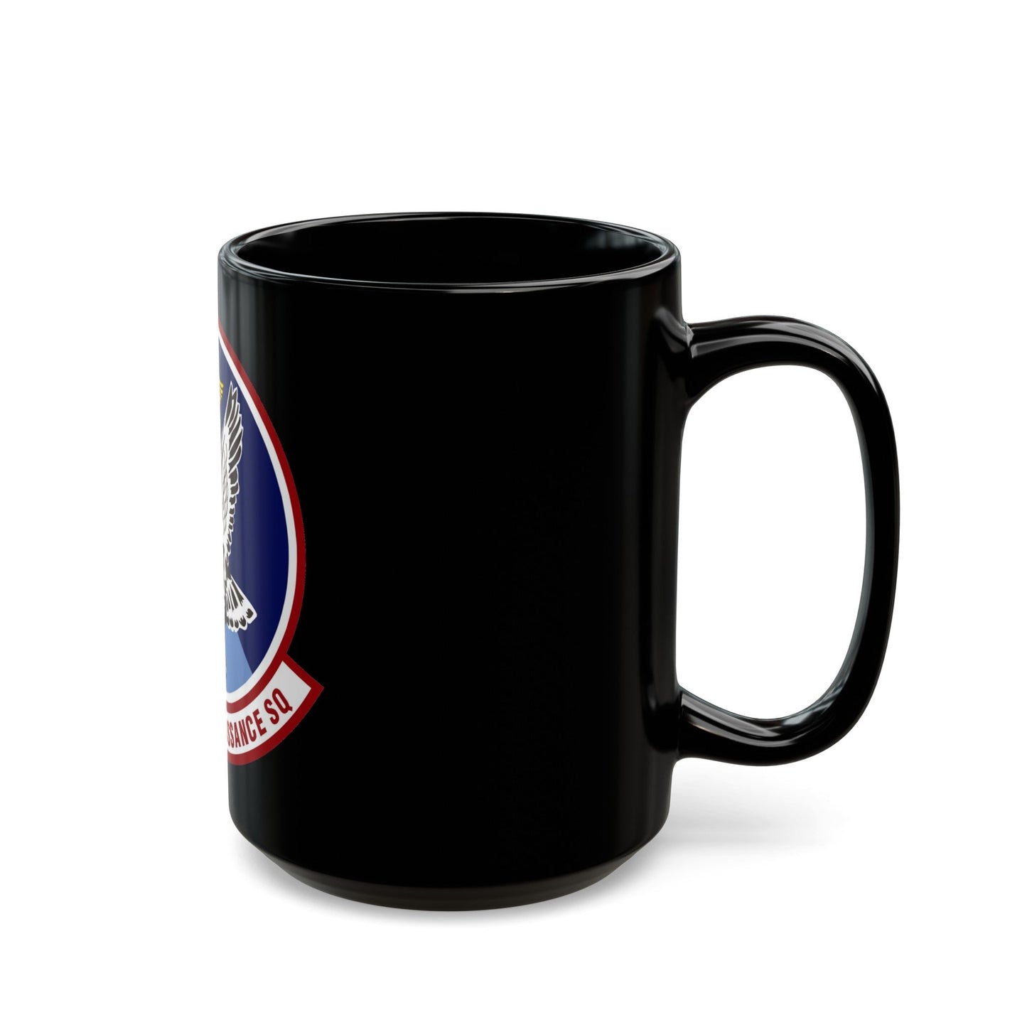 11th Reconnaissance Squadron (U.S. Air Force) Black Coffee Mug-The Sticker Space