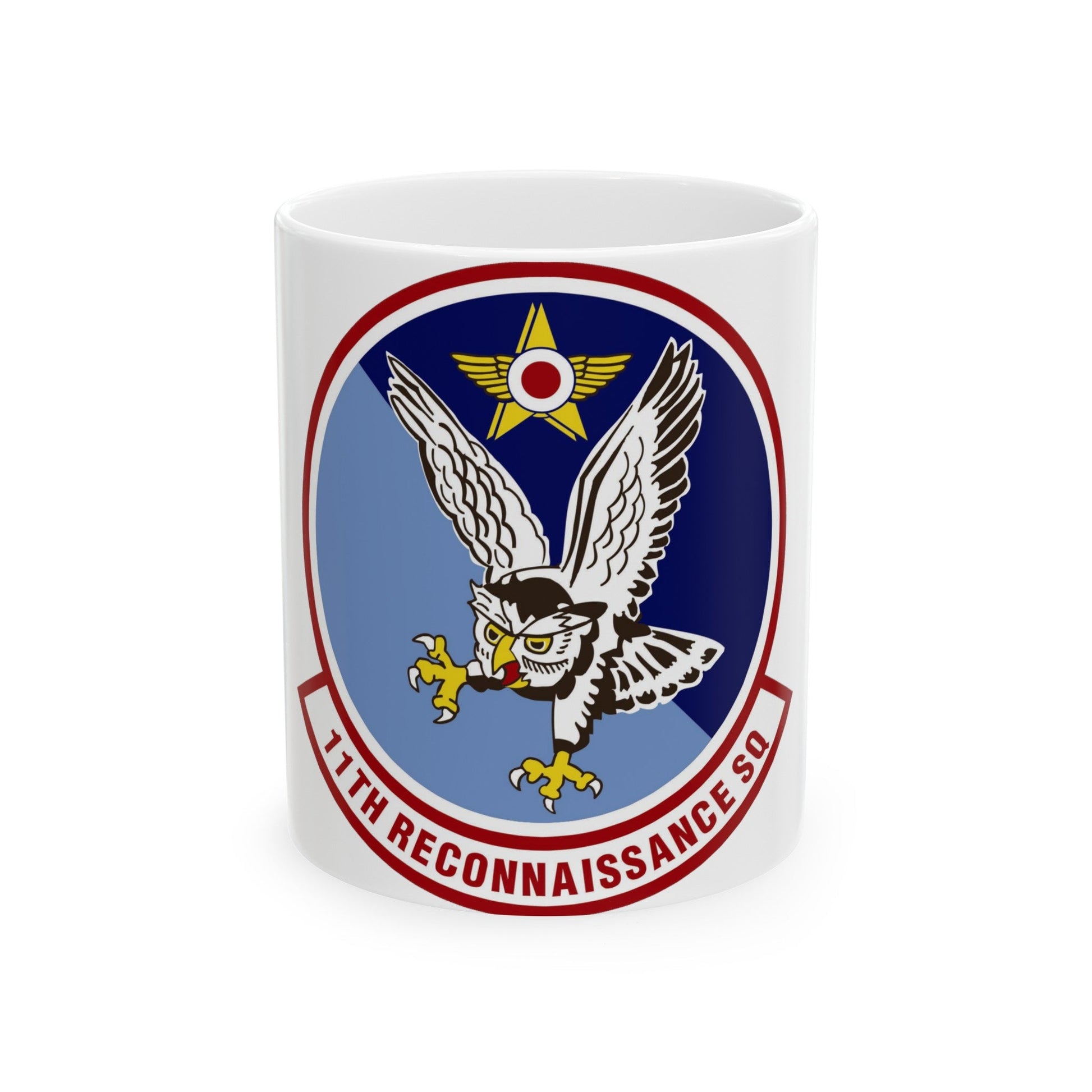 11th Reconnaissance Squadron (U.S. Air Force) White Coffee Mug-11oz-The Sticker Space