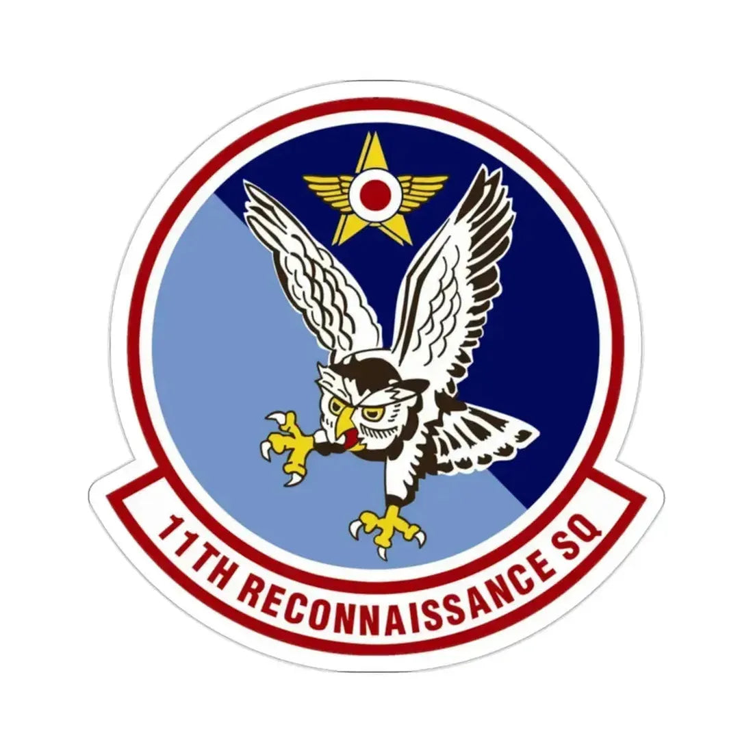 11th Reconnaissance Squadron (U.S. Air Force) STICKER Vinyl Die-Cut Decal 2 Inch - The Sticker Space