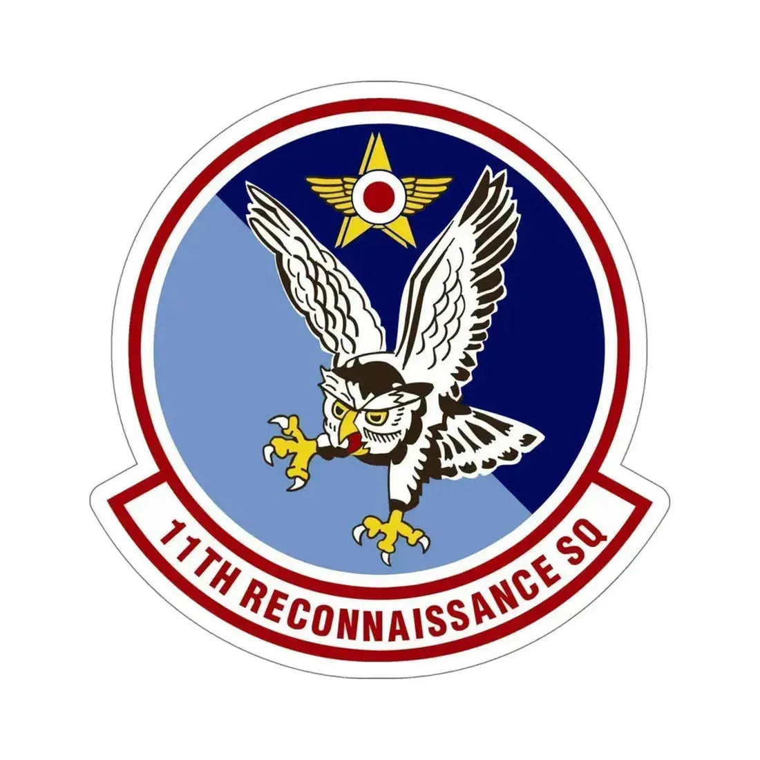 11th Reconnaissance Squadron (U.S. Air Force) STICKER Vinyl Die-Cut Decal - The Sticker Space