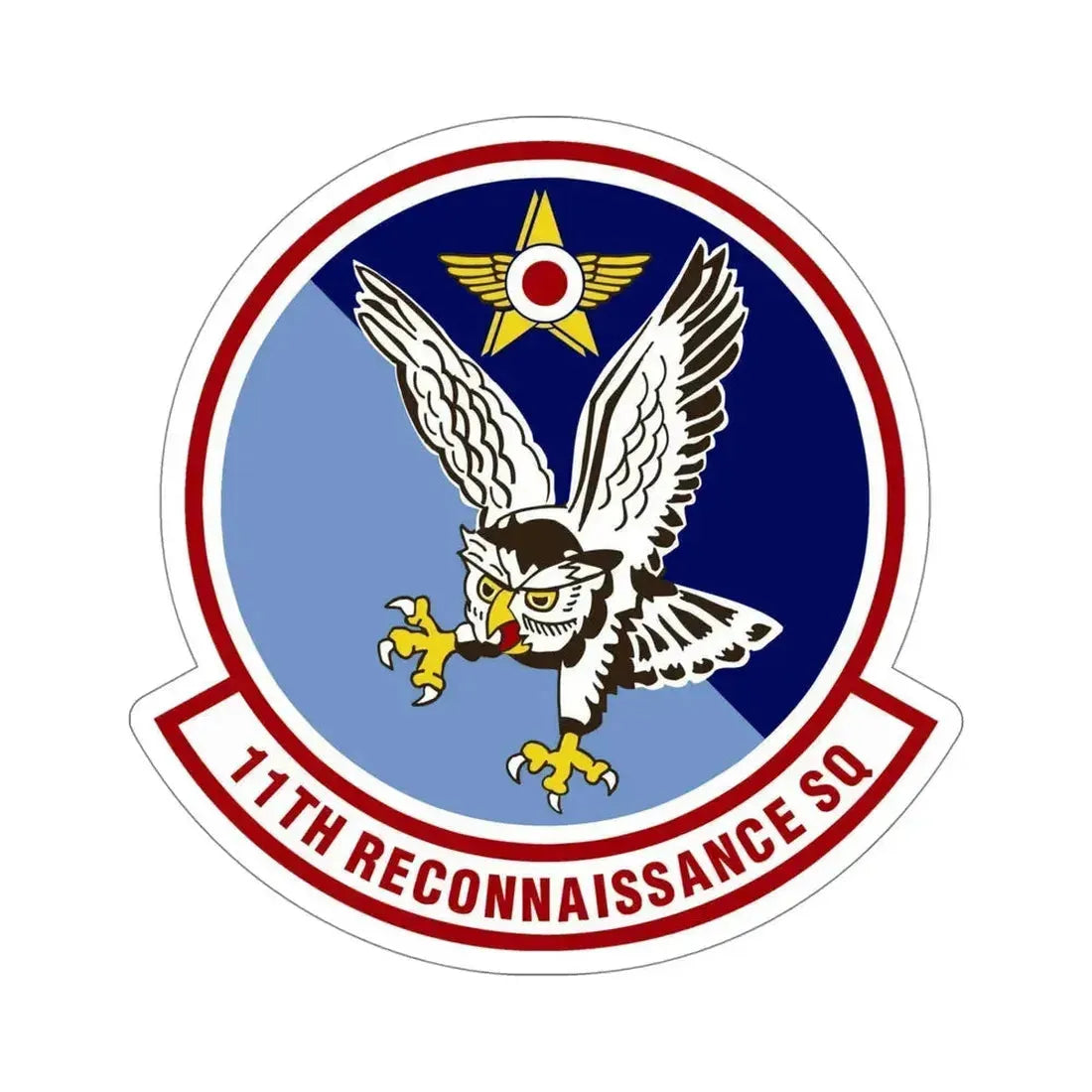 11th Reconnaissance Squadron (U.S. Air Force) STICKER Vinyl Die-Cut Decal - The Sticker Space