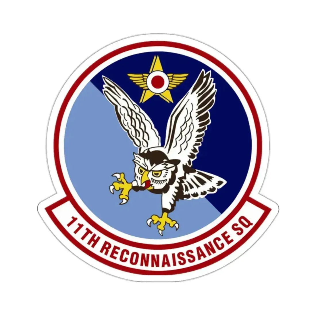 11th Reconnaissance Squadron (U.S. Air Force) STICKER Vinyl Kiss-Cut Decal - The Sticker Space