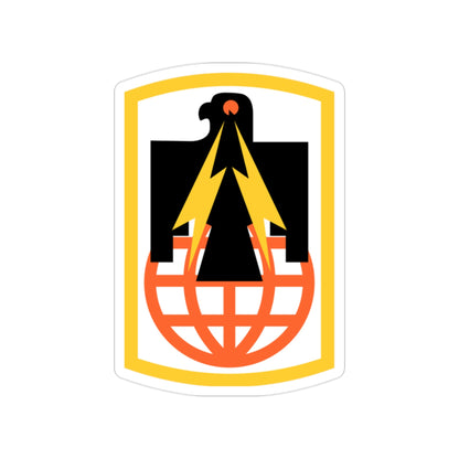 11th Signal Brigade (U.S. Army) Transparent STICKER Die-Cut Vinyl Decal-2 Inch-The Sticker Space