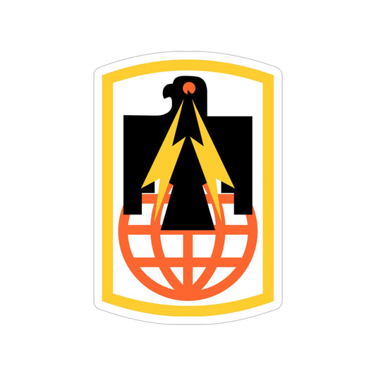 11th Signal Brigade (U.S. Army) Transparent STICKER Die-Cut Vinyl Decal-6 Inch-The Sticker Space