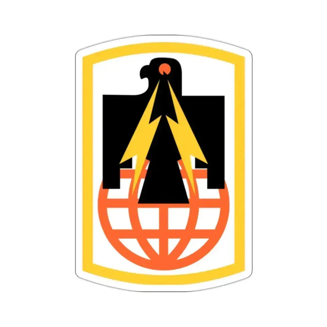 11th Signal Brigade (U.S. Army) STICKER Vinyl Kiss-Cut Decal 2 Inch White - The Sticker Space