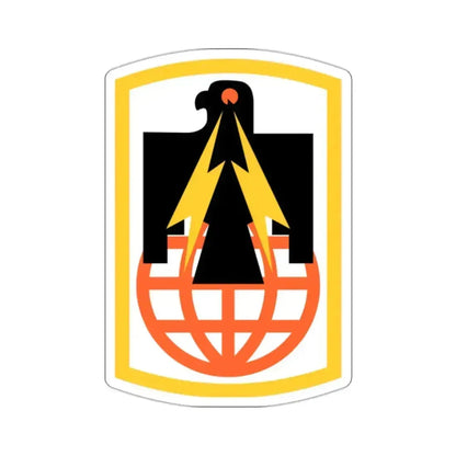 11th Signal Brigade (U.S. Army) STICKER Vinyl Kiss-Cut Decal 2 Inch White - The Sticker Space