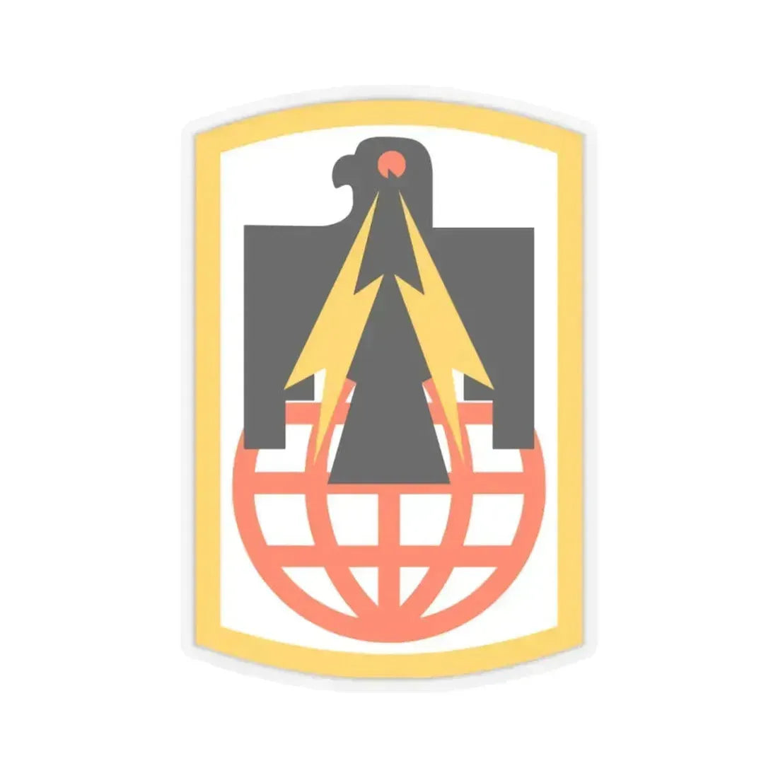 11th Signal Brigade (U.S. Army) STICKER Vinyl Kiss-Cut Decal 6 Inch Transparent - The Sticker Space