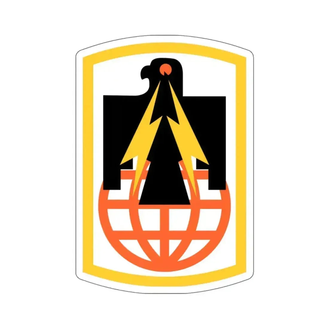 11th Signal Brigade (U.S. Army) STICKER Vinyl Kiss-Cut Decal 6 Inch White - The Sticker Space