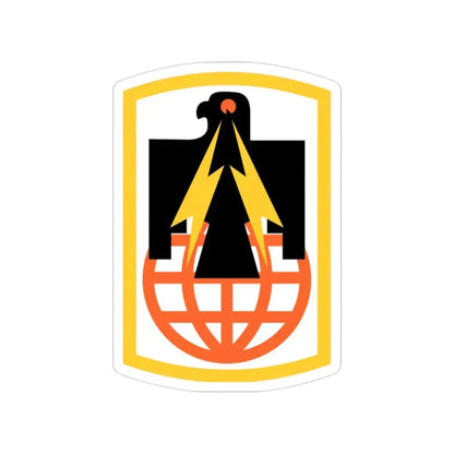 11th Signal Brigade (U.S. Army) Transparent STICKER Die-Cut Vinyl Decal 2 Inch - The Sticker Space