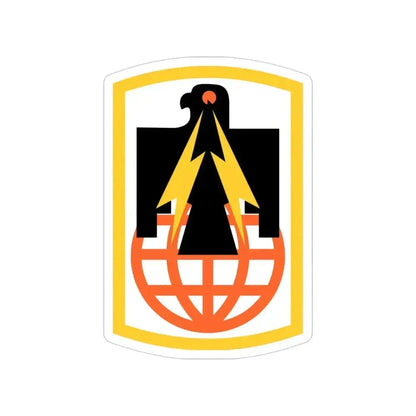 11th Signal Brigade (U.S. Army) Transparent STICKER Die-Cut Vinyl Decal 3 Inch - The Sticker Space