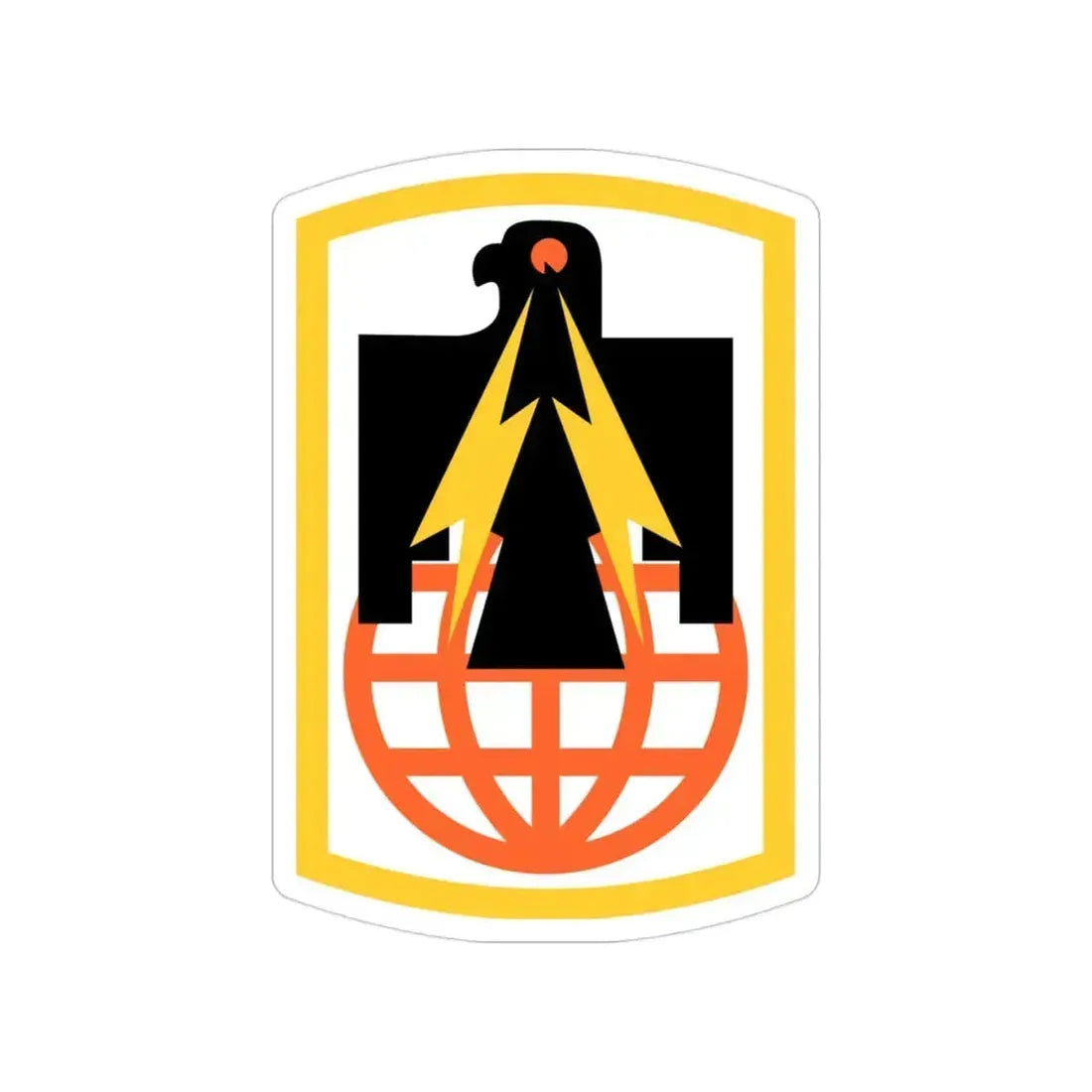 11th Signal Brigade (U.S. Army) Transparent STICKER Die-Cut Vinyl Decal 3 Inch - The Sticker Space