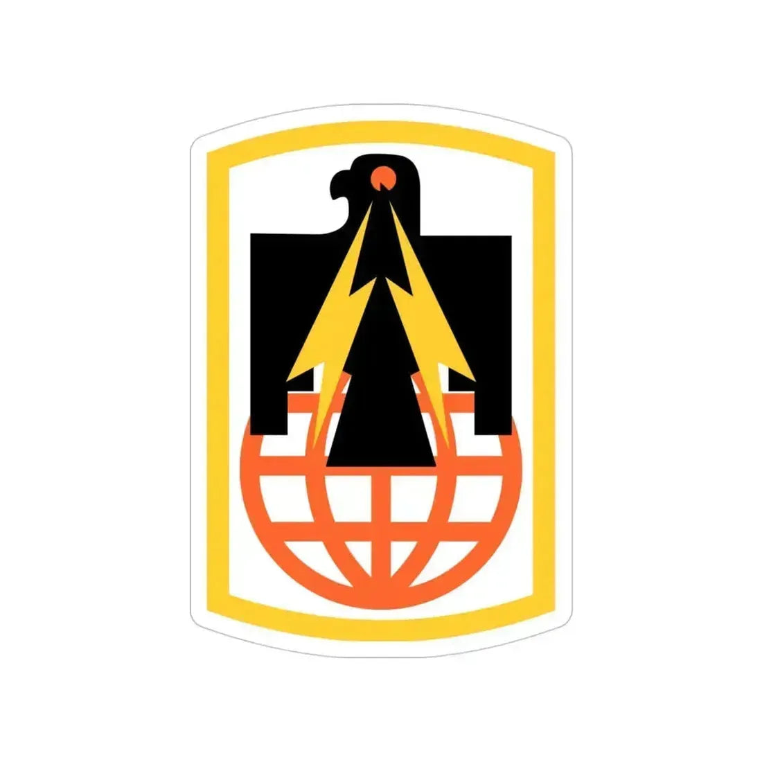11th Signal Brigade (U.S. Army) Transparent STICKER Die-Cut Vinyl Decal 4 Inch - The Sticker Space