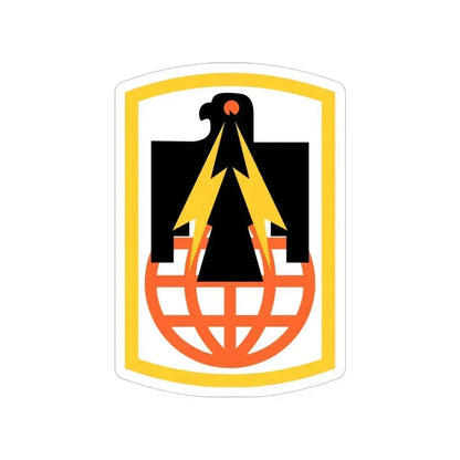 11th Signal Brigade (U.S. Army) Transparent STICKER Die-Cut Vinyl Decal 4 Inch - The Sticker Space