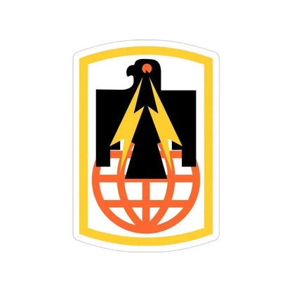 11th Signal Brigade (U.S. Army) Transparent STICKER Die-Cut Vinyl Decal 4 Inch - The Sticker Space