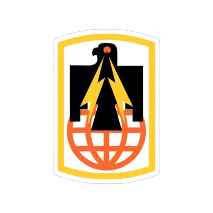 11th Signal Brigade (U.S. Army) Transparent STICKER Die-Cut Vinyl Decal 5 Inch - The Sticker Space