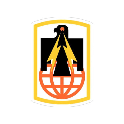 11th Signal Brigade (U.S. Army) Transparent STICKER Die-Cut Vinyl Decal 5 Inch - The Sticker Space