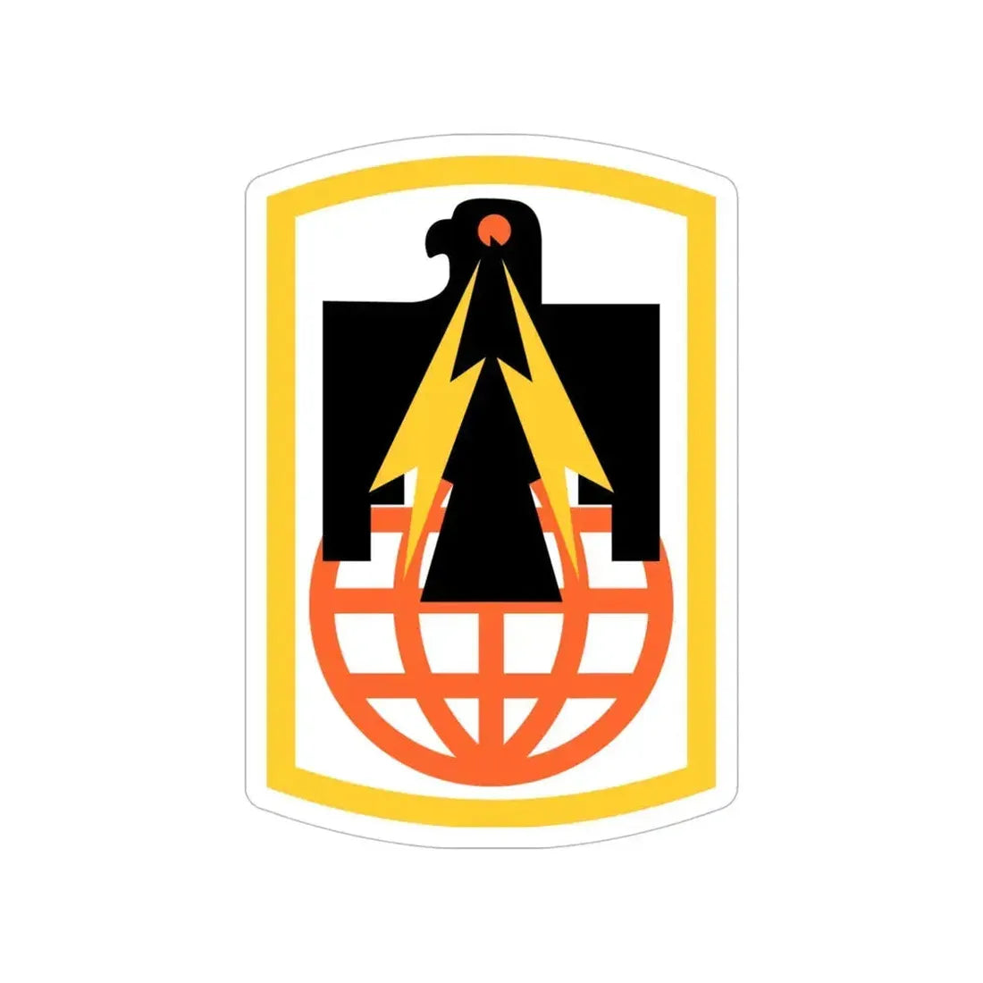 11th Signal Brigade (U.S. Army) Transparent STICKER Die-Cut Vinyl Decal - The Sticker Space