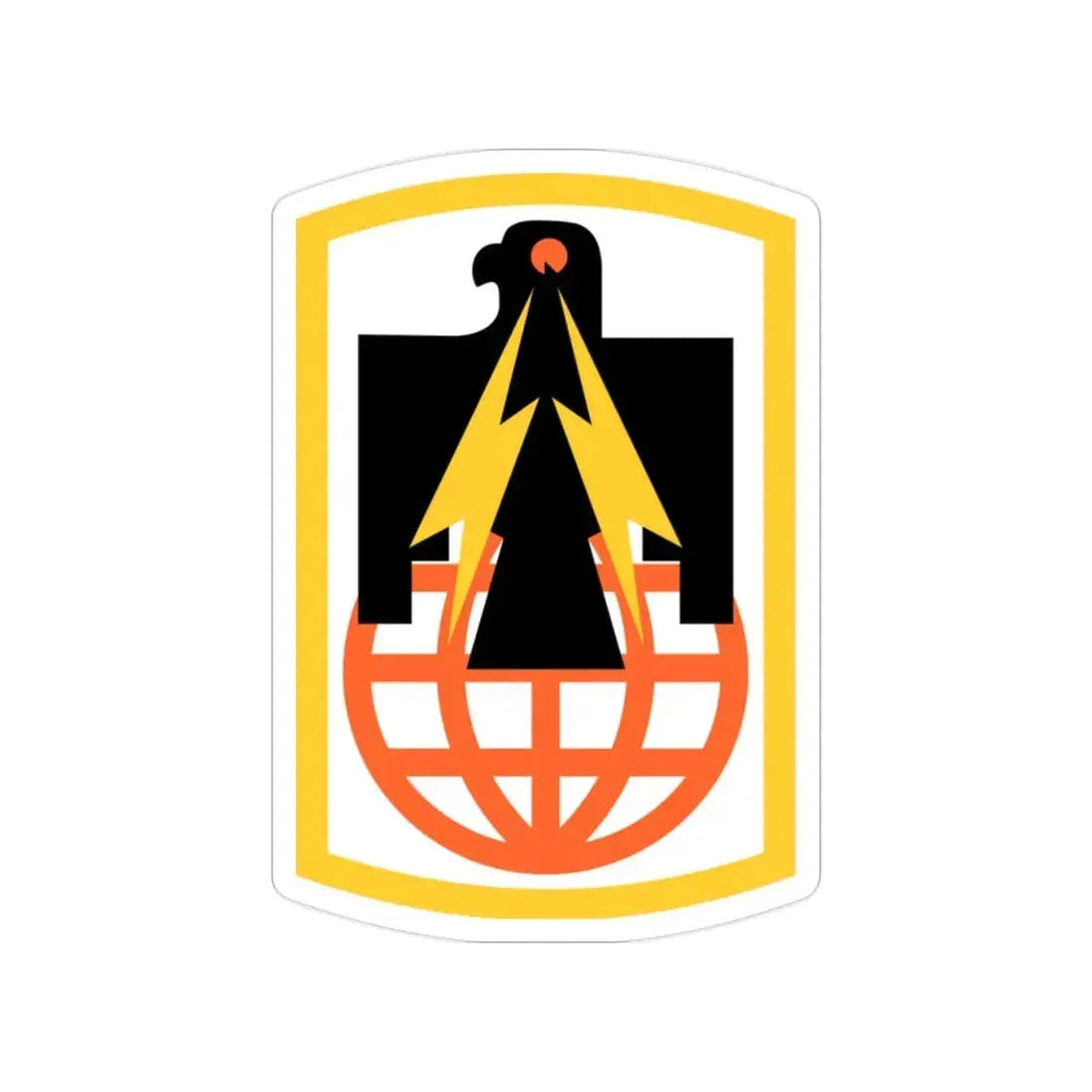 11th Signal Brigade (U.S. Army) Transparent STICKER Die-Cut Vinyl Decal - The Sticker Space