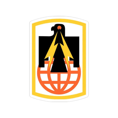11th Signal Brigade (U.S. Army) Transparent STICKER Die-Cut Vinyl Decal - The Sticker Space