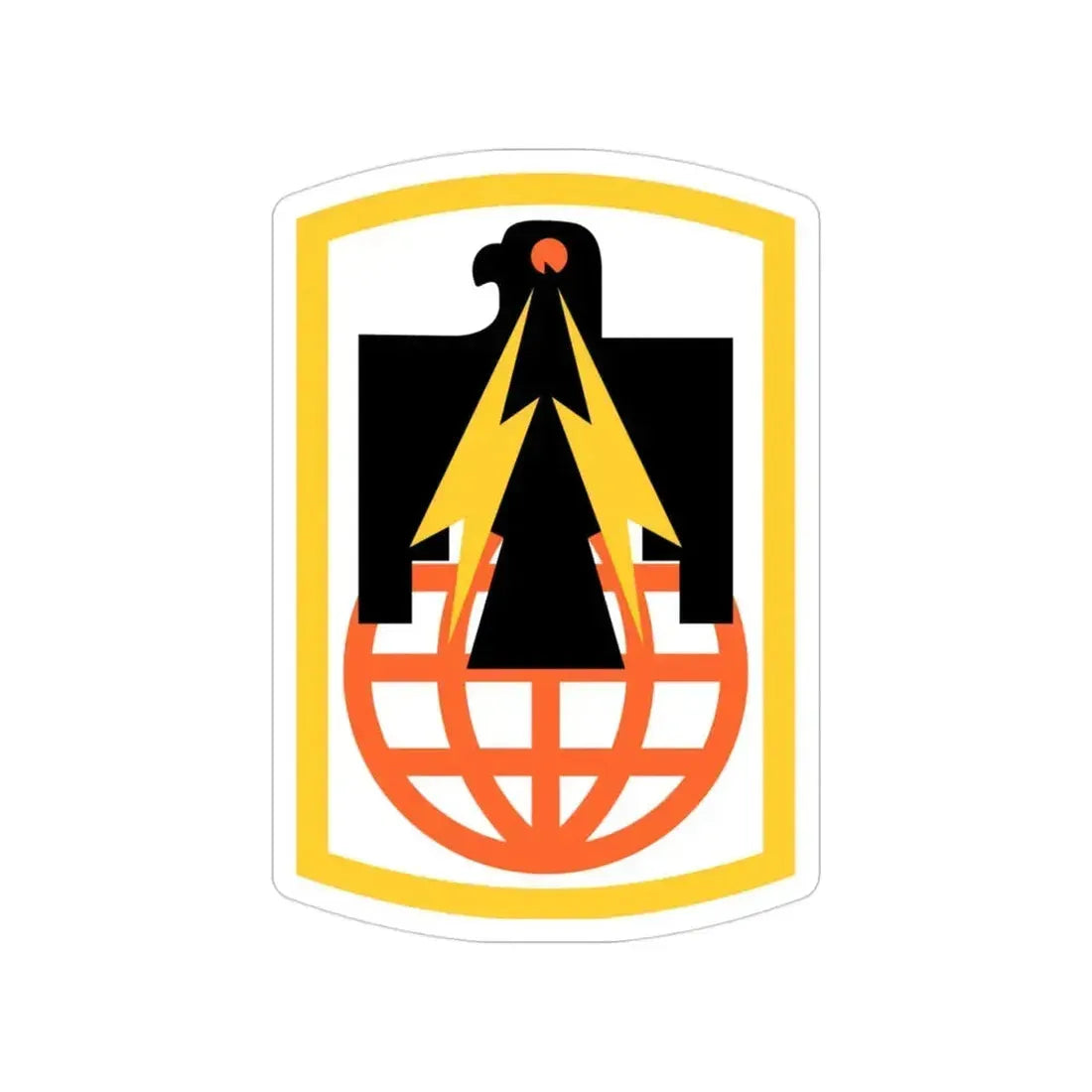 11th Signal Brigade (U.S. Army) Transparent STICKER Die-Cut Vinyl Decal - The Sticker Space