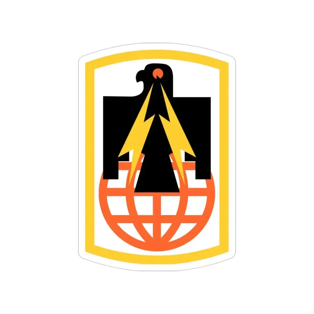 11th Signal Brigade (U.S. Army) Transparent STICKER Die-Cut Vinyl Decal - The Sticker Space