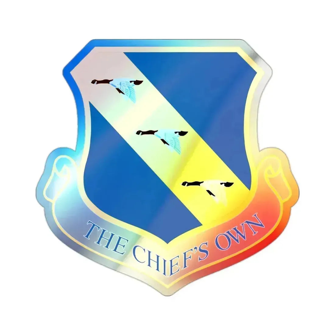 11th Wing (U.S. Air Force) Holographic STICKER Die-Cut Vinyl Decal - The Sticker Space