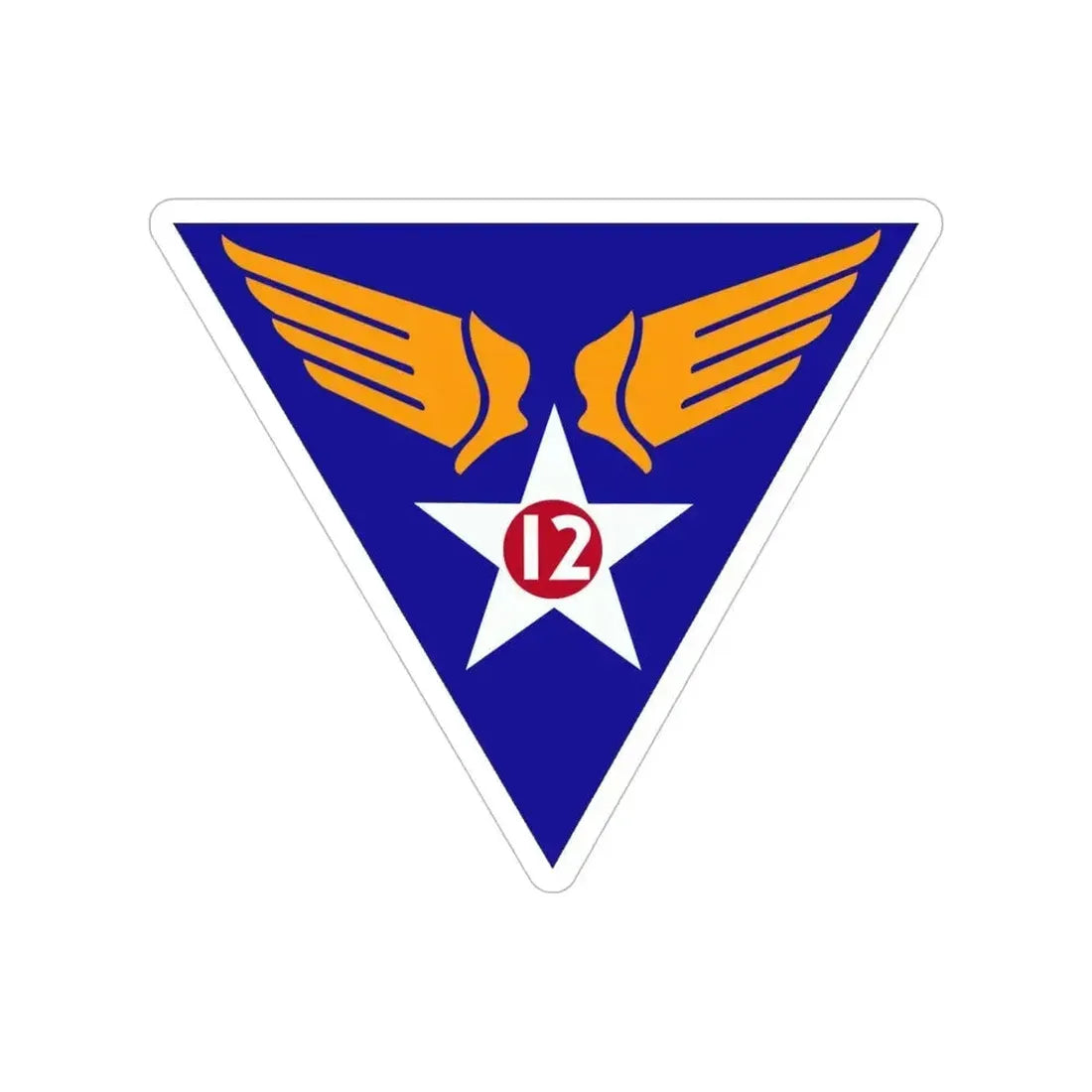 12 Air Force (U.S. Army) Transparent STICKER Die-Cut Vinyl Decal - The Sticker Space