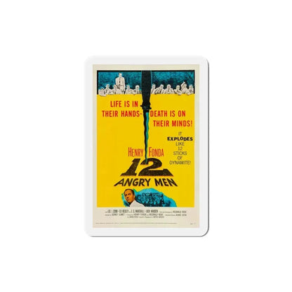 12 Angry Men 1957 Movie Poster Refrigerator Magnet - The Sticker Space