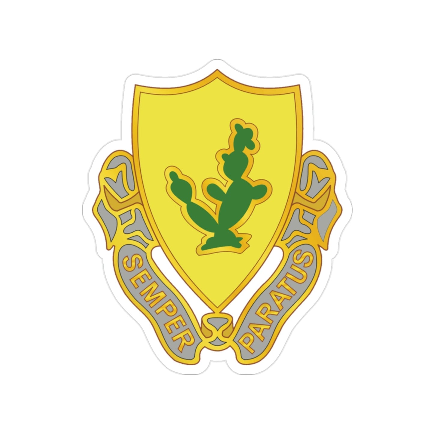 12 Cavalry Regiment (U.S. Army) Transparent STICKER Die-Cut Vinyl Decal-2 Inch-The Sticker Space