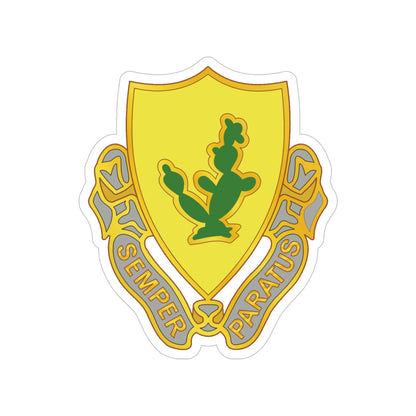 12 Cavalry Regiment (U.S. Army) Transparent STICKER Die-Cut Vinyl Decal-5 Inch-The Sticker Space