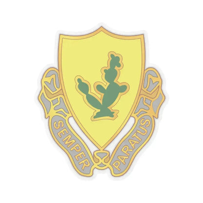 12 Cavalry Regiment (U.S. Army) STICKER Vinyl Kiss-Cut Decal 3 Inch Transparent - The Sticker Space