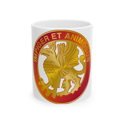 12 Coast Artillery Regiment (U.S. Army) White Coffee Mug-11oz-The Sticker Space