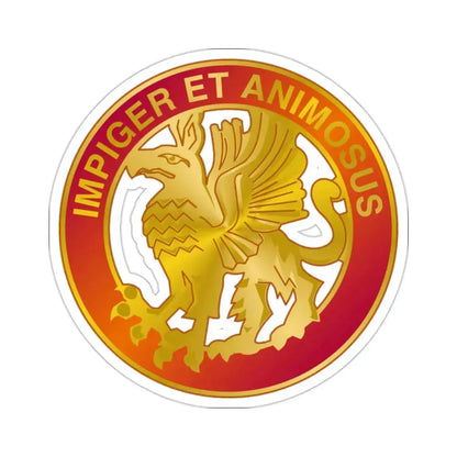 12 Coast Artillery Regiment (U.S. Army) STICKER Vinyl Die-Cut Decal - The Sticker Space