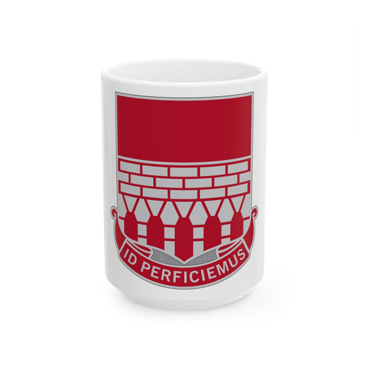 12 Engineer Battalion (U.S. Army) White Coffee Mug-15oz-The Sticker Space