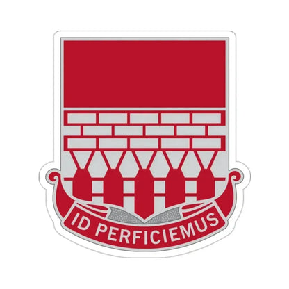 12 Engineer Battalion (U.S. Army) STICKER Vinyl Die-Cut Decal 2 Inch - The Sticker Space