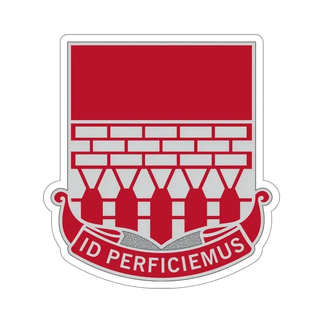 12 Engineer Battalion (U.S. Army) STICKER Vinyl Die-Cut Decal - The Sticker Space