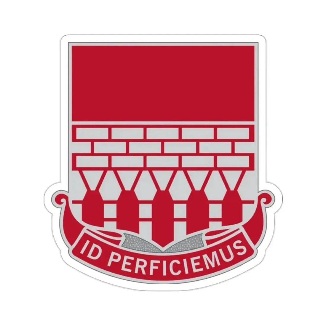 12 Engineer Battalion (U.S. Army) STICKER Vinyl Die-Cut Decal - The Sticker Space