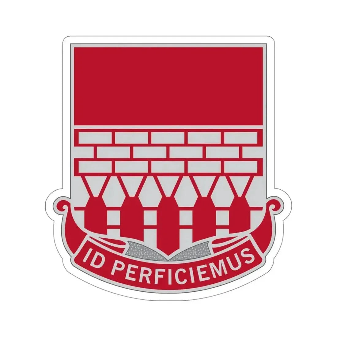 12 Engineer Battalion (U.S. Army) STICKER Vinyl Die-Cut Decal - The Sticker Space