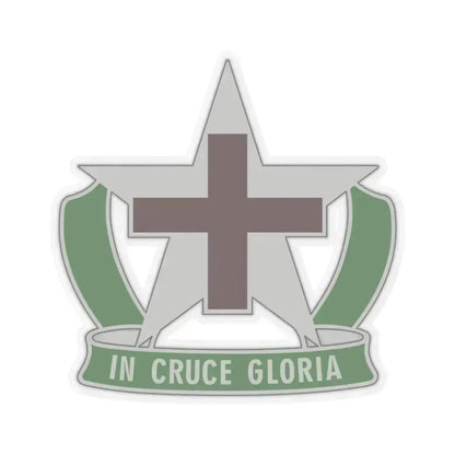 12 Field Hospital (U.S. Army) STICKER Vinyl Kiss-Cut Decal 3 Inch Transparent - The Sticker Space