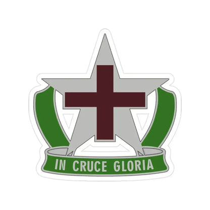 12 Field Hospital (U.S. Army) Transparent STICKER Die-Cut Vinyl Decal - The Sticker Space