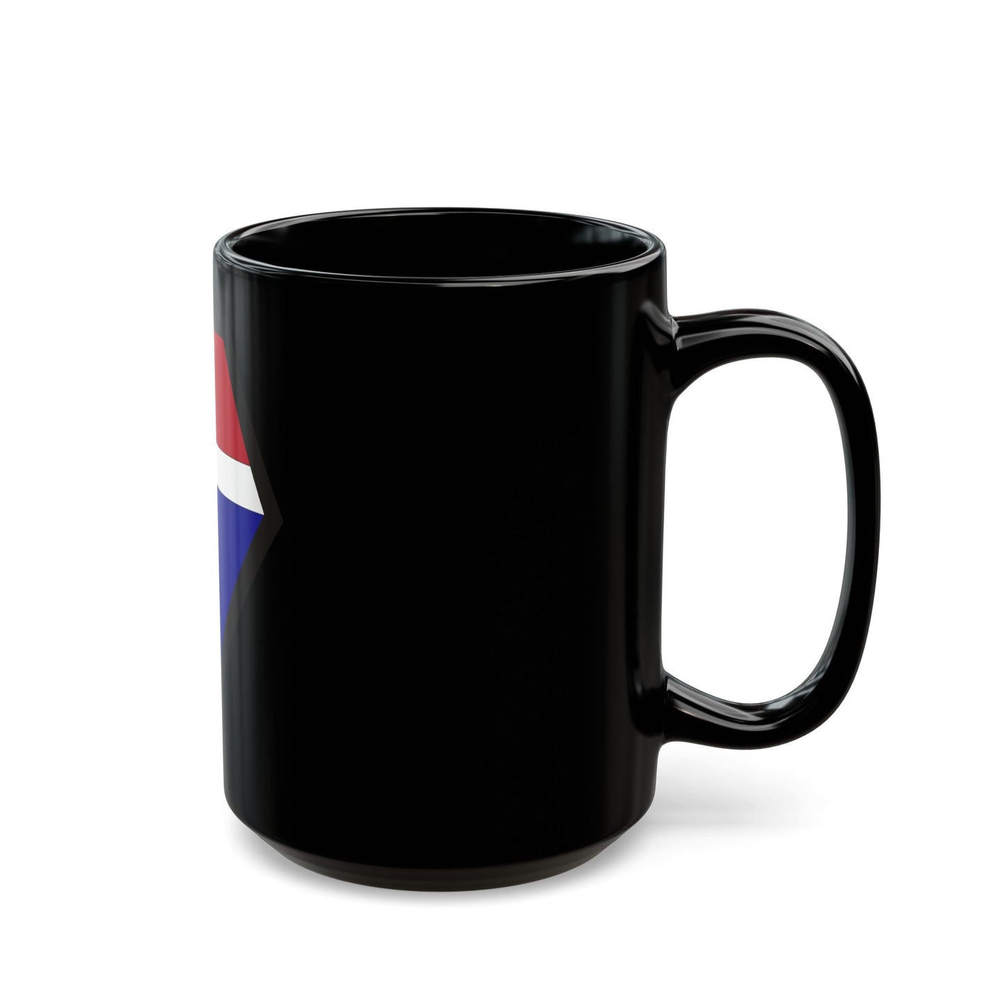 12 Group (U.S. Army) Black Coffee Mug-The Sticker Space